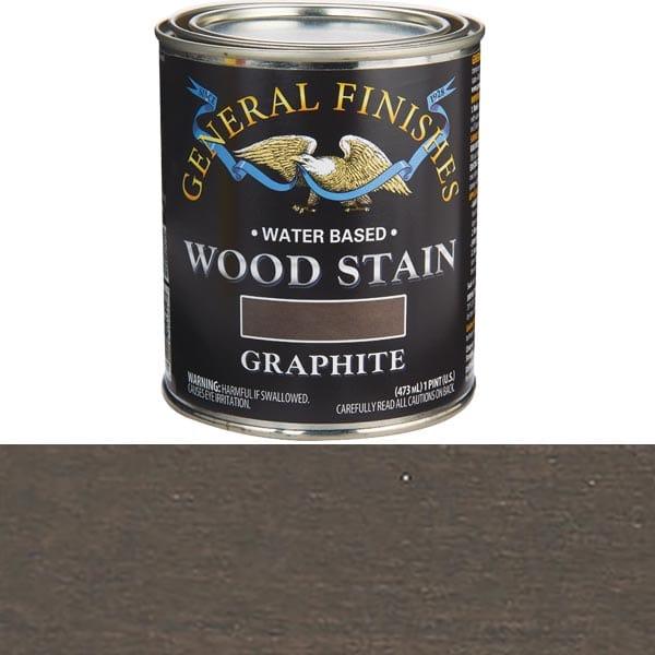 Wood Stain - Water Based - Color:Graphite - Size:1 Pint